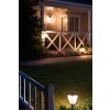 Philips Hue Ambiance White & Color Econic Sokkellamp LED Zwart, 1-licht, Kleurwisselaar