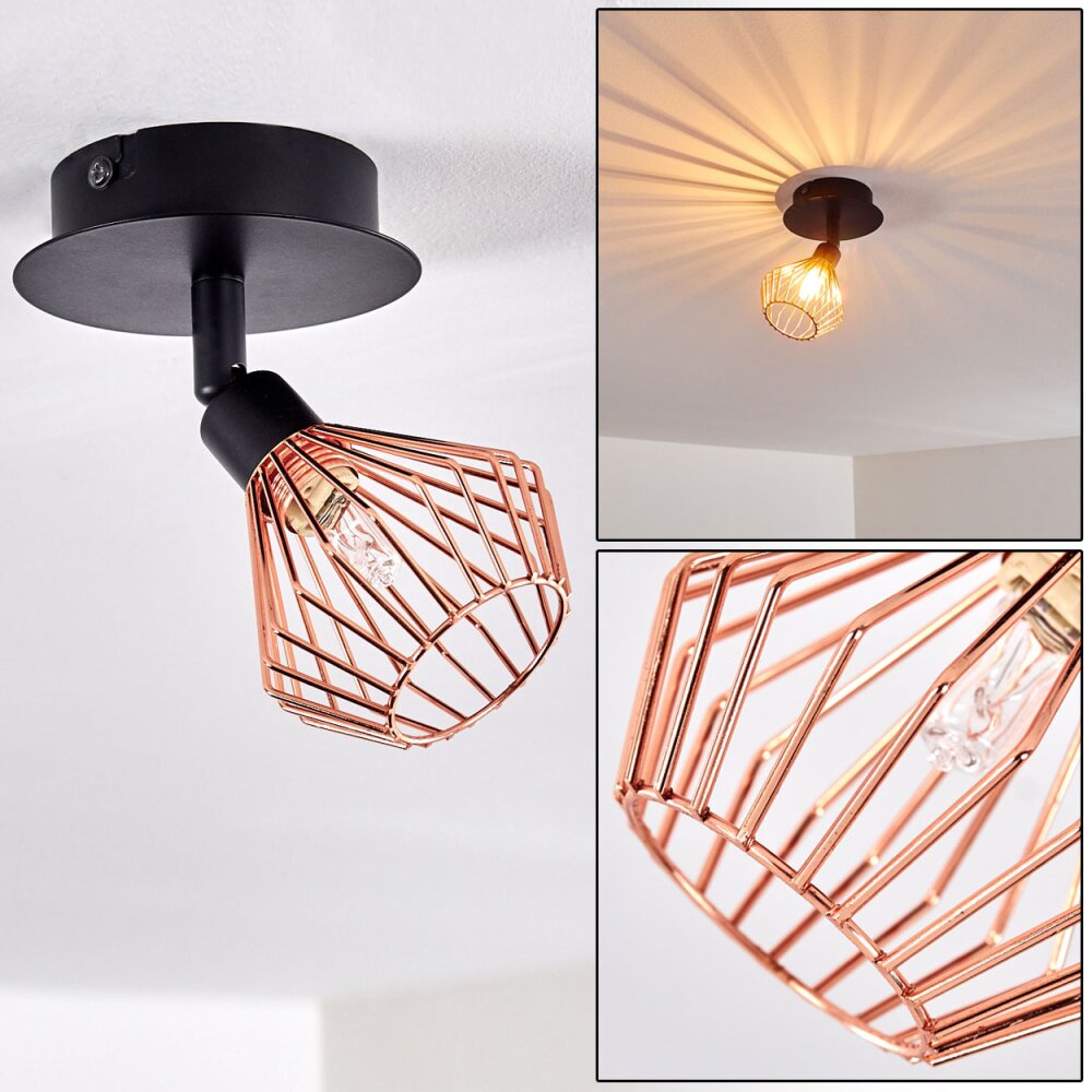 Grönhöj Plafondlamp Zwart, 1-licht main product photo