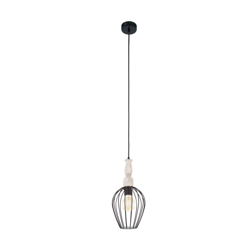 Eglo NORHAM Hanger Zwart, 1-licht main product photo