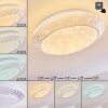 Burton Plafondlamp LED Wit, 1-licht