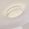 Burton Plafondlamp LED Wit, 1-licht
