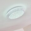 Burton Plafondlamp LED Wit, 1-licht