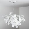 Zava Luce Andromeda Hanglamp Wit, 1-licht