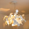 Zava Luce Andromeda Hanglamp Wit, 1-licht