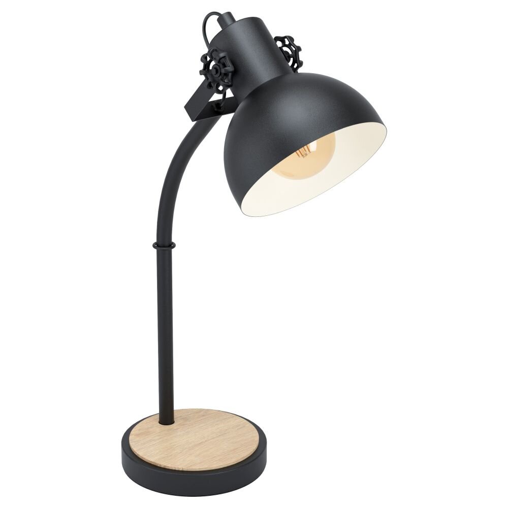 EGLO LUBENHAM Tafellamp Bruin, Zwart, 1-licht main product photo