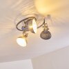 Ronia Plafondlamp Grijs, 3-lichts