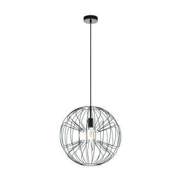Eglo OKINZURI Hanger Nikkel mat, Zwart, 1-licht