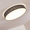 Temuka Plafondlamp LED Wit, 1-licht, Afstandsbediening