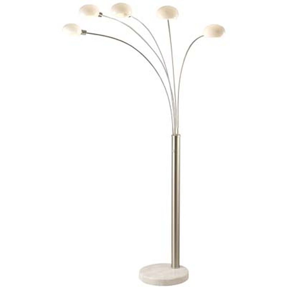 Globo CLASSIC STYLE Staande lamp Nikkel mat, 5-lichts main product photo