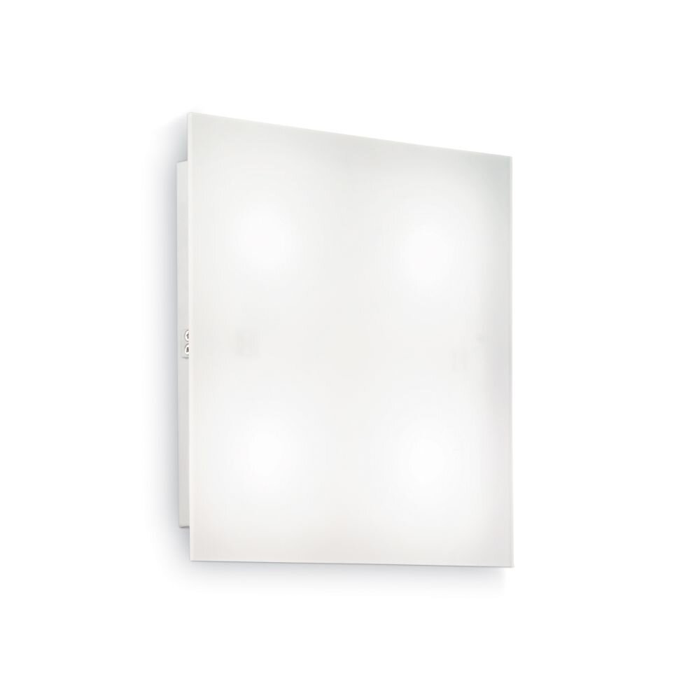 Ideallux FLAT Plafondlamp Wit, 4-lichts main product photo