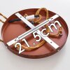 Eslov Hanger Bruin, Roest, 3-lichts