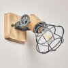 Nifun Muurlamp Bruin, Grijs, 1-licht