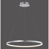 Leuchten-Direkt CIRCLE Hanglamp LED Zilver, 1-licht Leuchten-Direkt CIRCLE Hanglamp LED Zilver, 1-licht