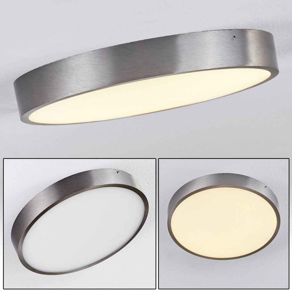 Broglen Plafondlamp LED Nikkel mat, 1-licht main product photo