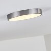 Broglen Plafondlamp LED Nikkel mat, 1-licht