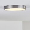 Broglen Plafondlamp LED Nikkel mat, 1-licht
