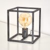 Voordorp Tafellamp Grijs, Zilver, 1-licht