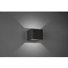 Trio Melvin Muurlamp LED Zwart, 1-licht