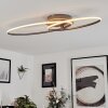 Harpeth Plafondlamp LED Nikkel mat, 1-licht