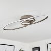 Harpeth Plafondlamp LED Nikkel mat, 1-licht