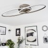 Harpeth Plafondlamp LED Nikkel mat, 1-licht