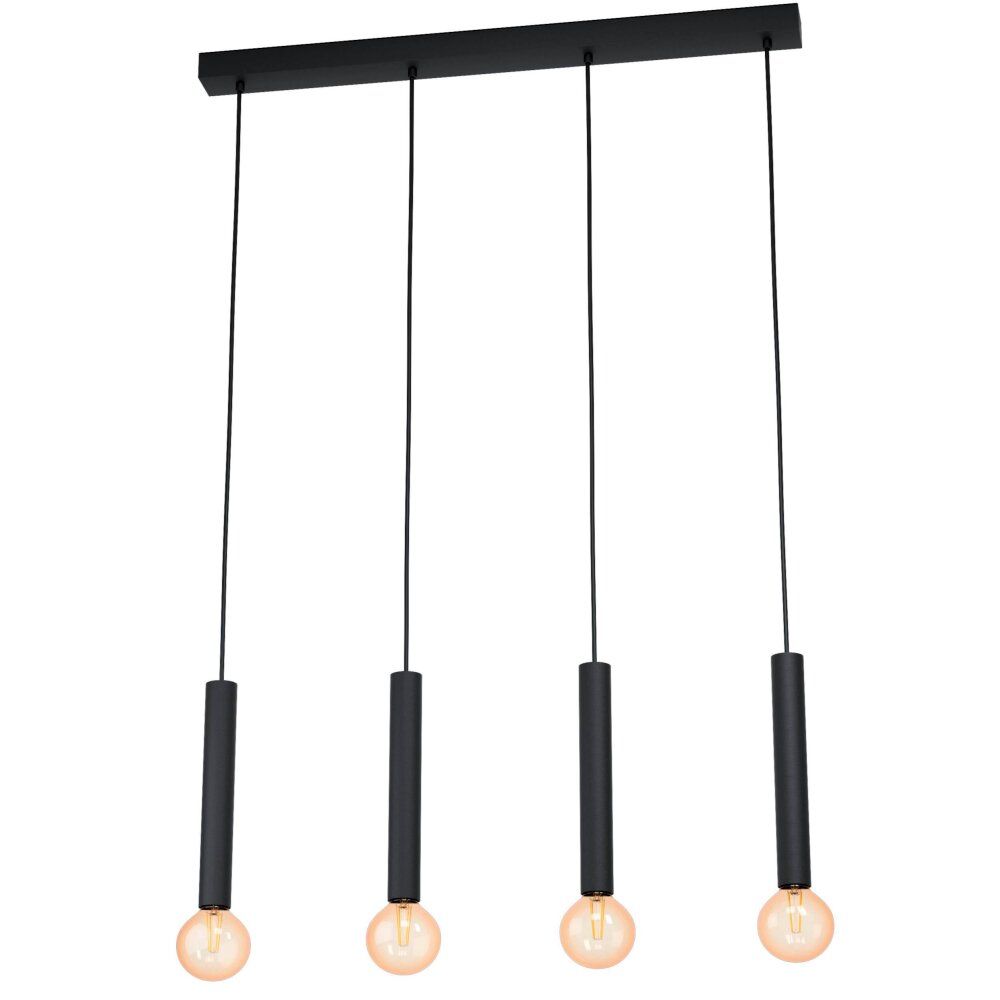 Eglo CORTENOVA Hanger Zwart, 4-lichts main product photo