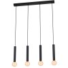 Eglo CORTENOVA Hanger Zwart, 4-lichts