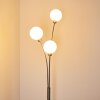 Bernado Staande lamp Nikkel mat, 3-lichts