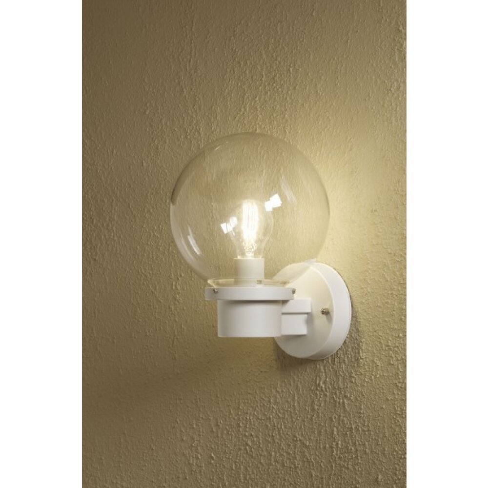Konstsmide Nemi Buiten muurverlichting Wit, 1-licht main product photo