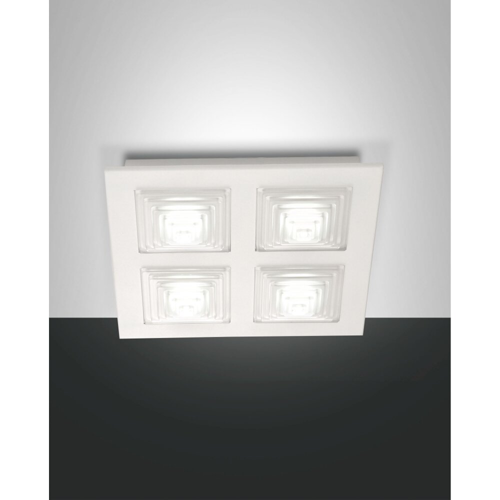 Fabas Luce Formia Plafondlamp LED Wit, 4-lichts main product photo