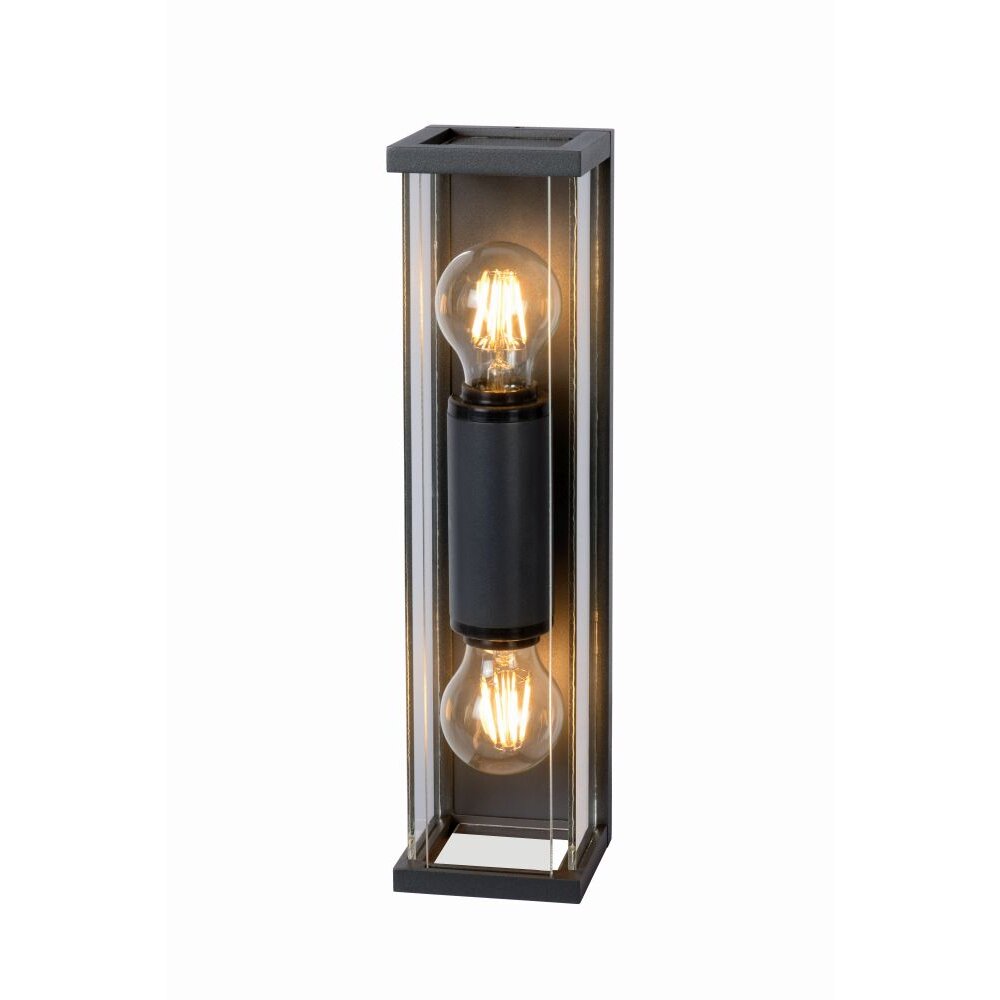 Mantra MERIBEL Buiten muurverlichting Grijs, 2-lichts main product photo