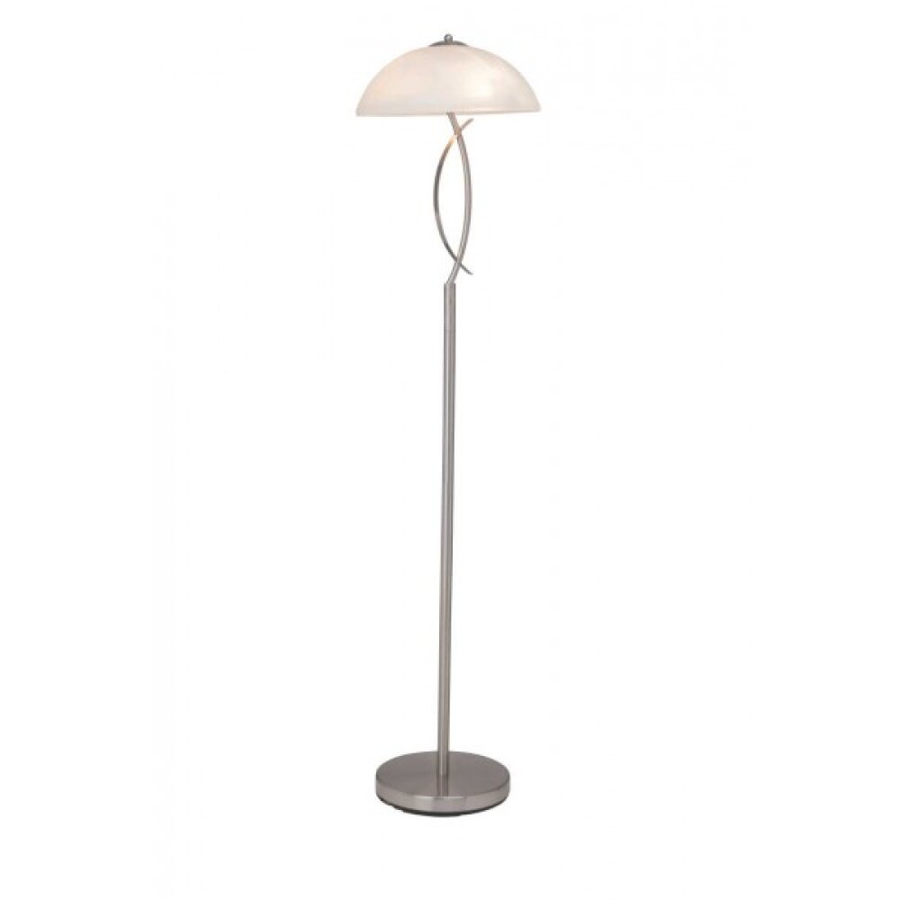 Brilliant Boston Staande lamp Wit, 2-lichts main product photo