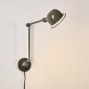 Arild Muurlamp Groen, Zwart, 1-licht