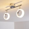 Soppana Plafondlamp LED Chroom, 2-lichts