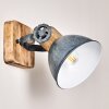 Orny Muurlamp Hout licht, 1-licht