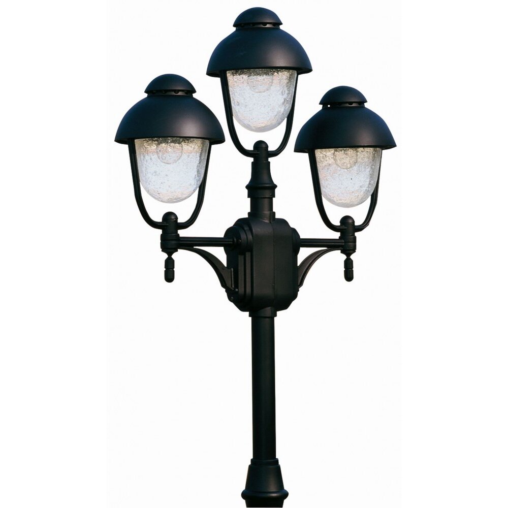 Albert 2041 Mastlamp Zwart, 3-lichts main product photo