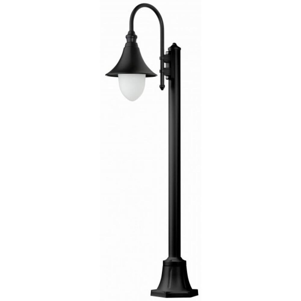 LCD Lengerich Sokkellamp Zwart, 1-licht main product photo
