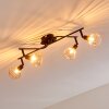Grönhöj Plafondlamp Zwart, 4-lichts