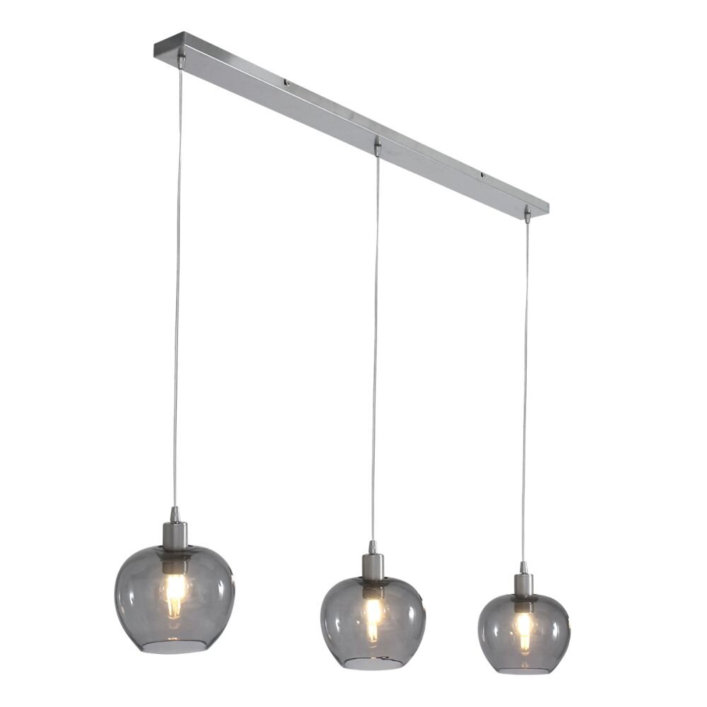 Steinhauer Lotus Hanger roestvrij staal, 3-lichts main product photo