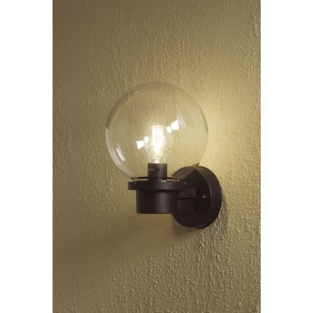 Konstsmide Nemi Buiten muurverlichting Zwart, 1-licht main product photo