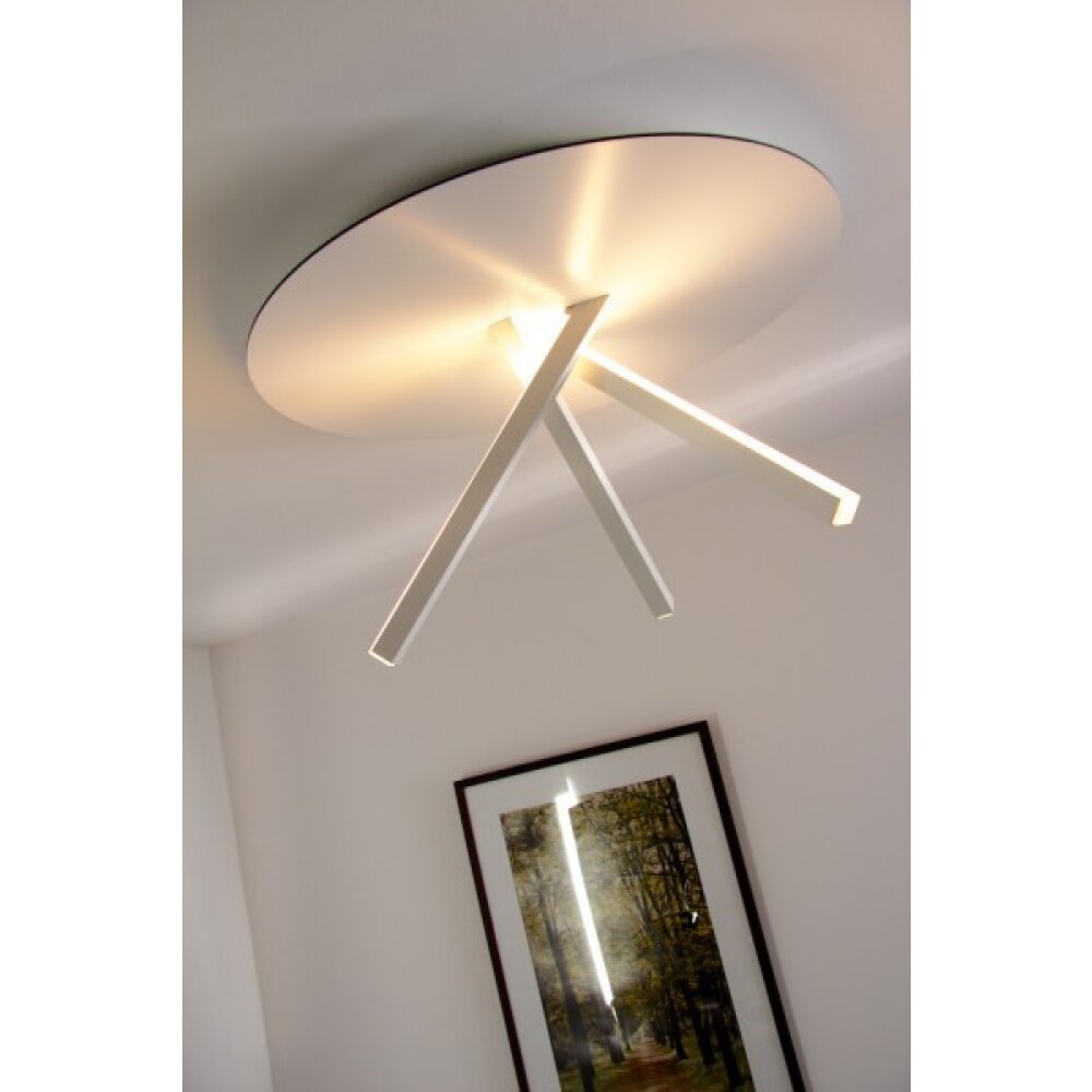 Evaluz Orion Plafondlamp LED Wit, 3-lichts main product photo