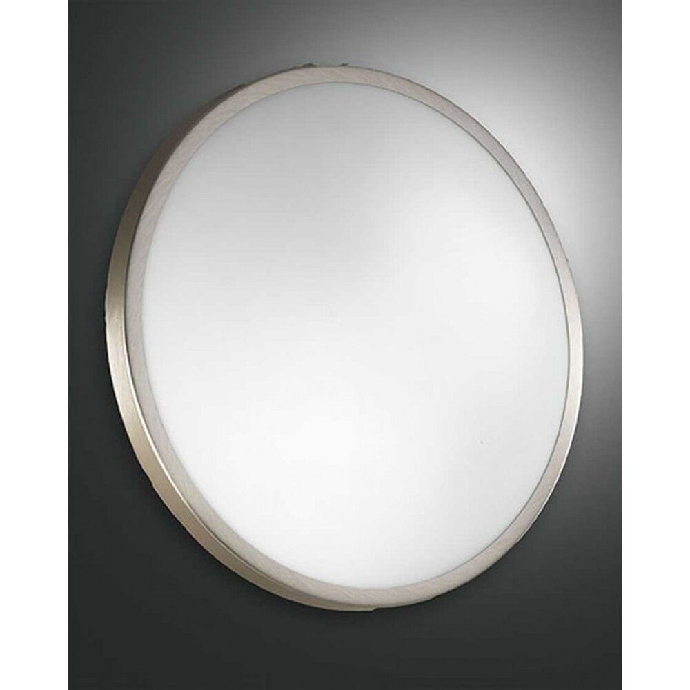 Fabas Luce PLAZA Plafondlamp Nikkel mat, 3-lichts main product photo