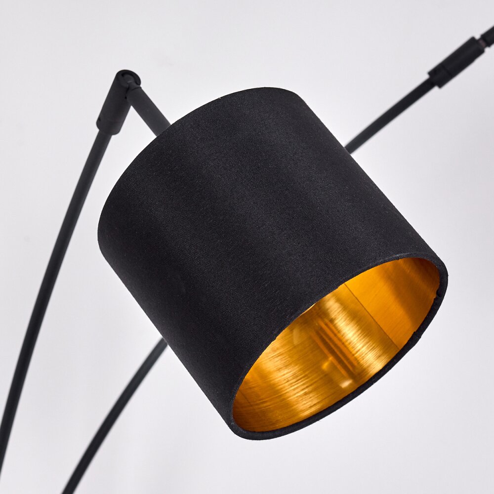 Alsen Staande lamp Zwart, 5-lichts