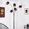 Alsen Staande lamp Zwart, 5-lichts