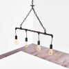 Kolyma Hanglamp Roest, Zwart, 4-lichts
