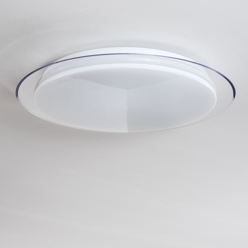 Bleik Plafondlamp LED Wit, 1-licht, Afstandsbediening