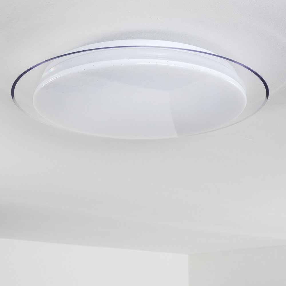 Bleik Plafondlamp LED Wit, 1-licht, Afstandsbediening