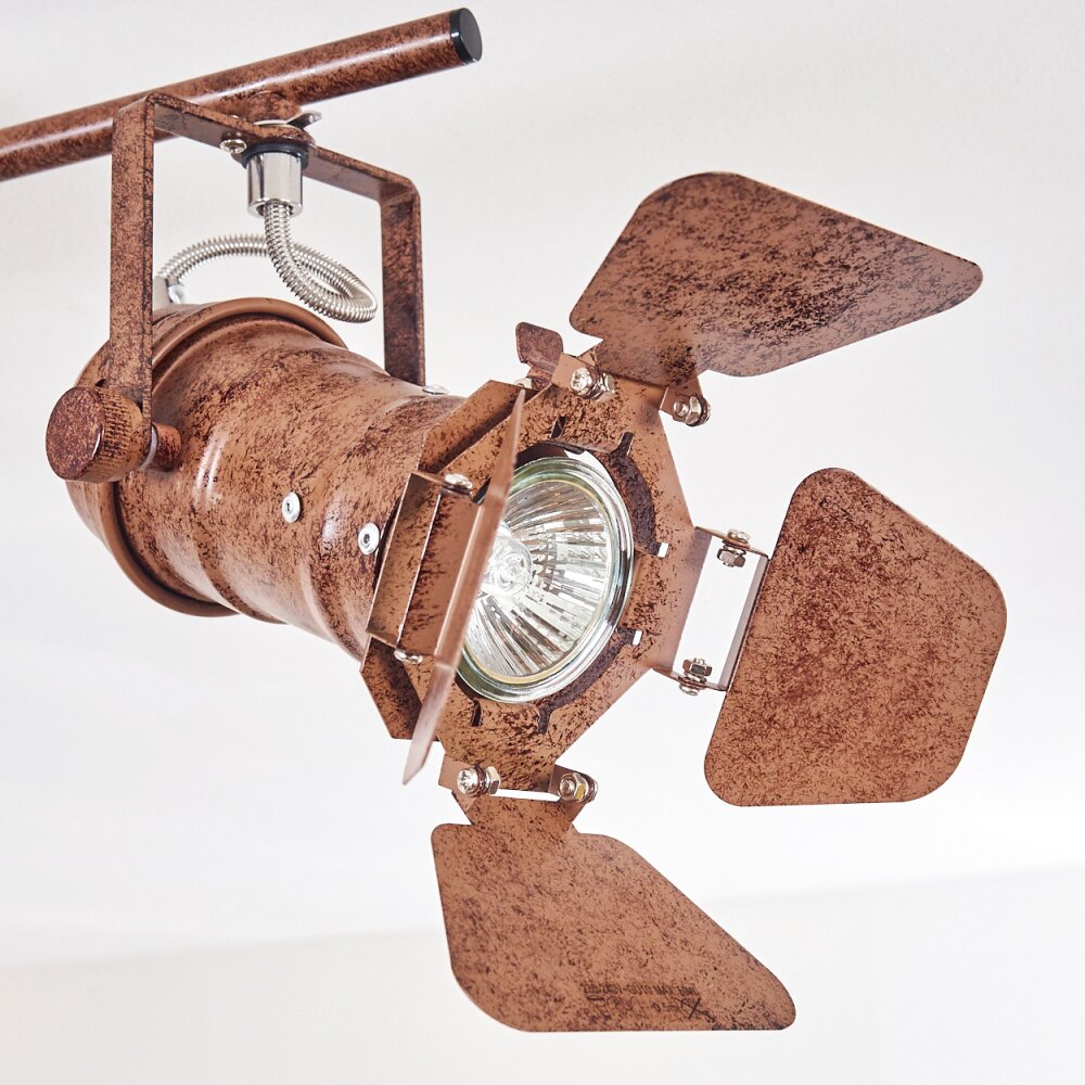 Lichinga Plafond straler Roest, 2-lichts