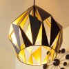 Eglo CARLTON 1 Hanger Zwart, Zilver, 1-licht