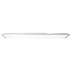 Brilliant Alissa Paneel LED Zilver, 1-licht, Afstandsbediening, Kleurwisselaar